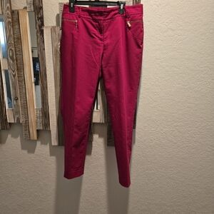 Chaus Vibrant Red Pants